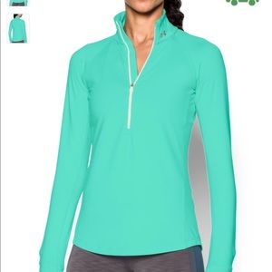 Under Armour Coldgear Fitted 1/2 Zip Shirt